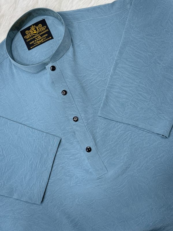 ভাঙ্গচুর স্টিজ কটন পাঞ্জাবি (Code: V-102) - Image 1