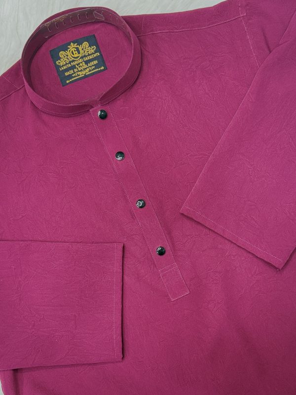 ভাঙ্গচুর স্টিজ কটন পাঞ্জাবি (Code: V-104) - Image 1