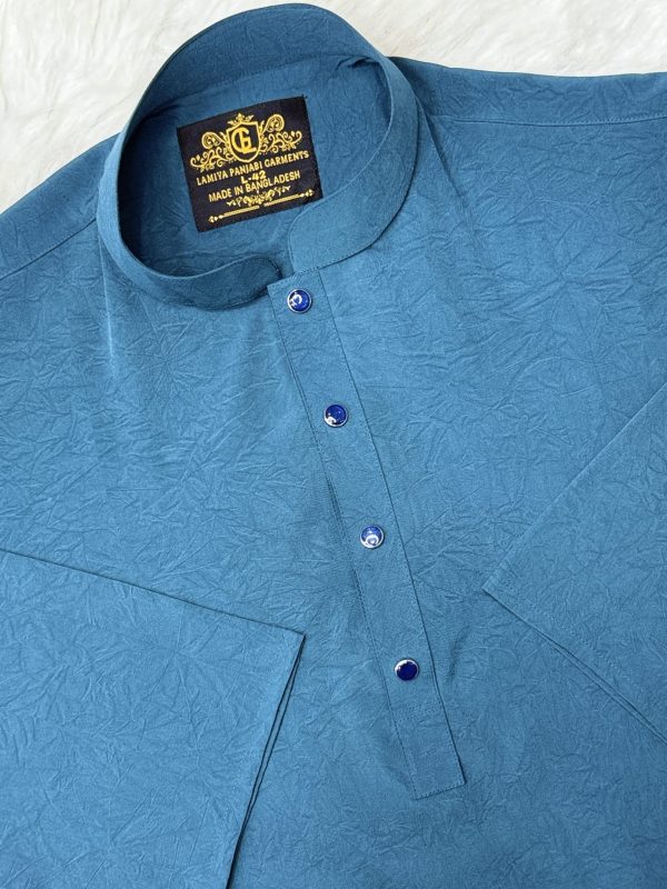 ভাঙ্গচুর স্টিজ কটন পাঞ্জাবি (Code: V-105) - Image 1