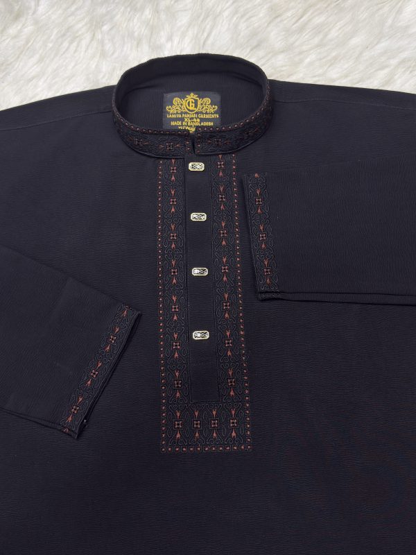 153 China Zaffran Stretch Panjabi (CODE: 173) - Image 1