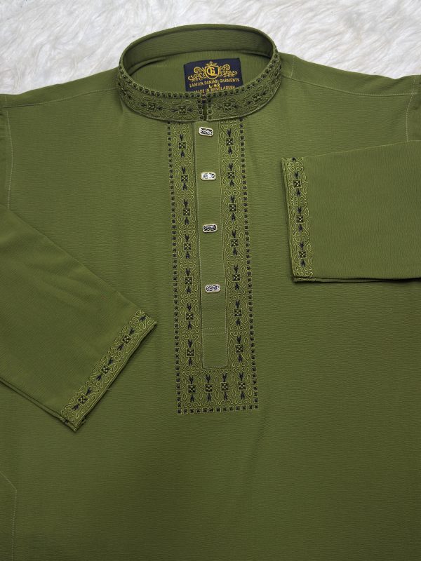 154 China Zaffran Stretch Panjabi (CODE: 174) - Image 1